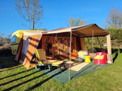 Mrt 25, MKP Grandesse Vintage caravan klaar voor gebruik